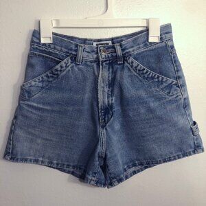Xhilaration High Waist Cinch Mid-Thigh Jeans Shorts - Size Women's 6